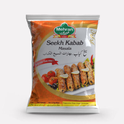 Mehran Seekh Kabab Masala Spices - 25 Gr