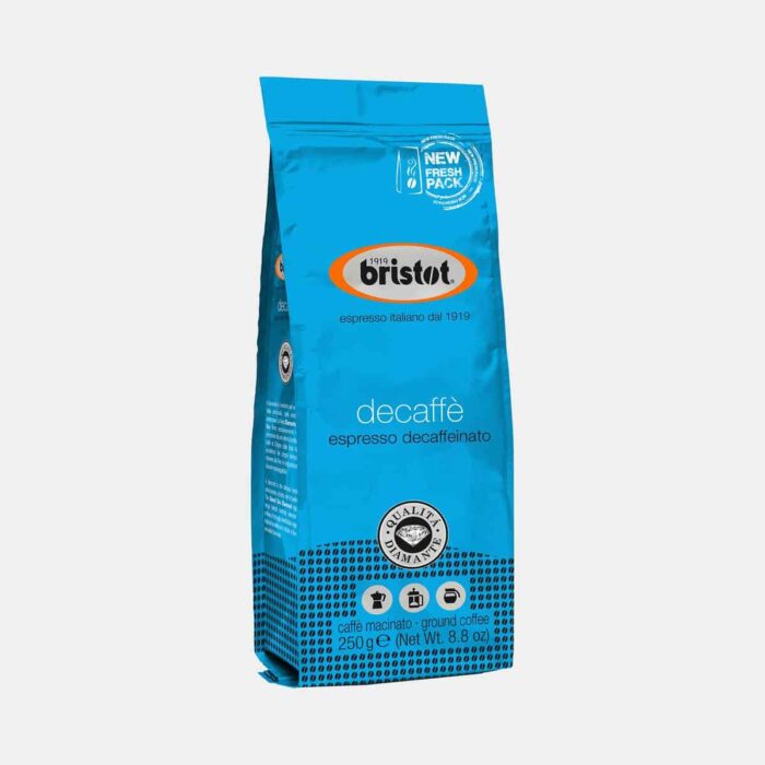 Bristot Ground Decaf Espresso - 250 Gr