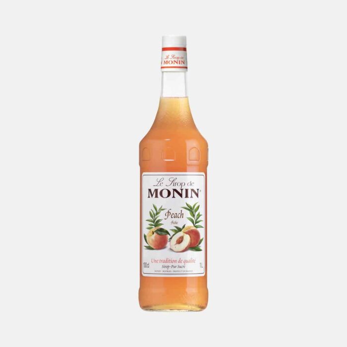 Monin Peach Syrup - 1 Liter