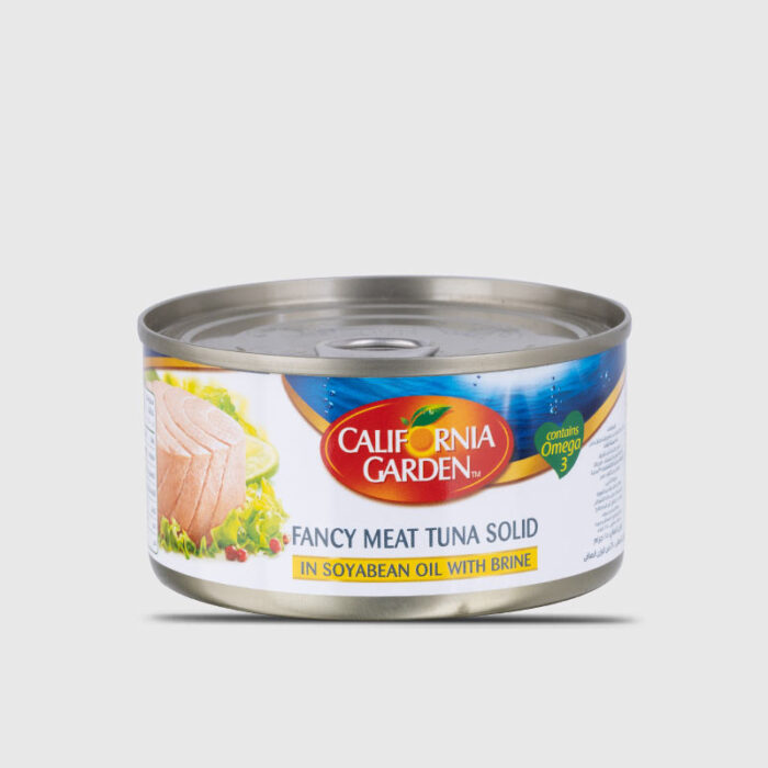 California Garden Light Solid Tuna in Soybean Oil with Brine - 185 gram