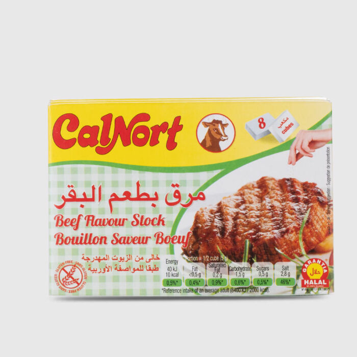 Calnort beef bouillon cubes - 80 Gr