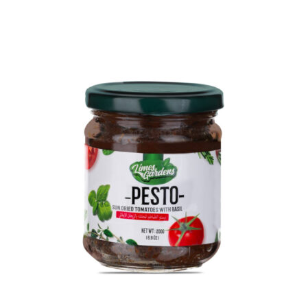 Pesto Sun dried Tomatoes with Basil - 200 gr