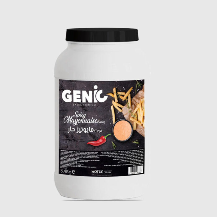 Genic Spicy Mayonnaise - 3.4 Kilo