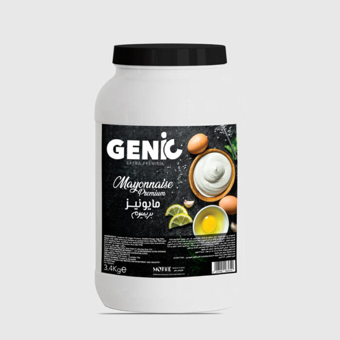 Genic Mayonnaise Real ( Full Fat ) - 3.4 Kilo