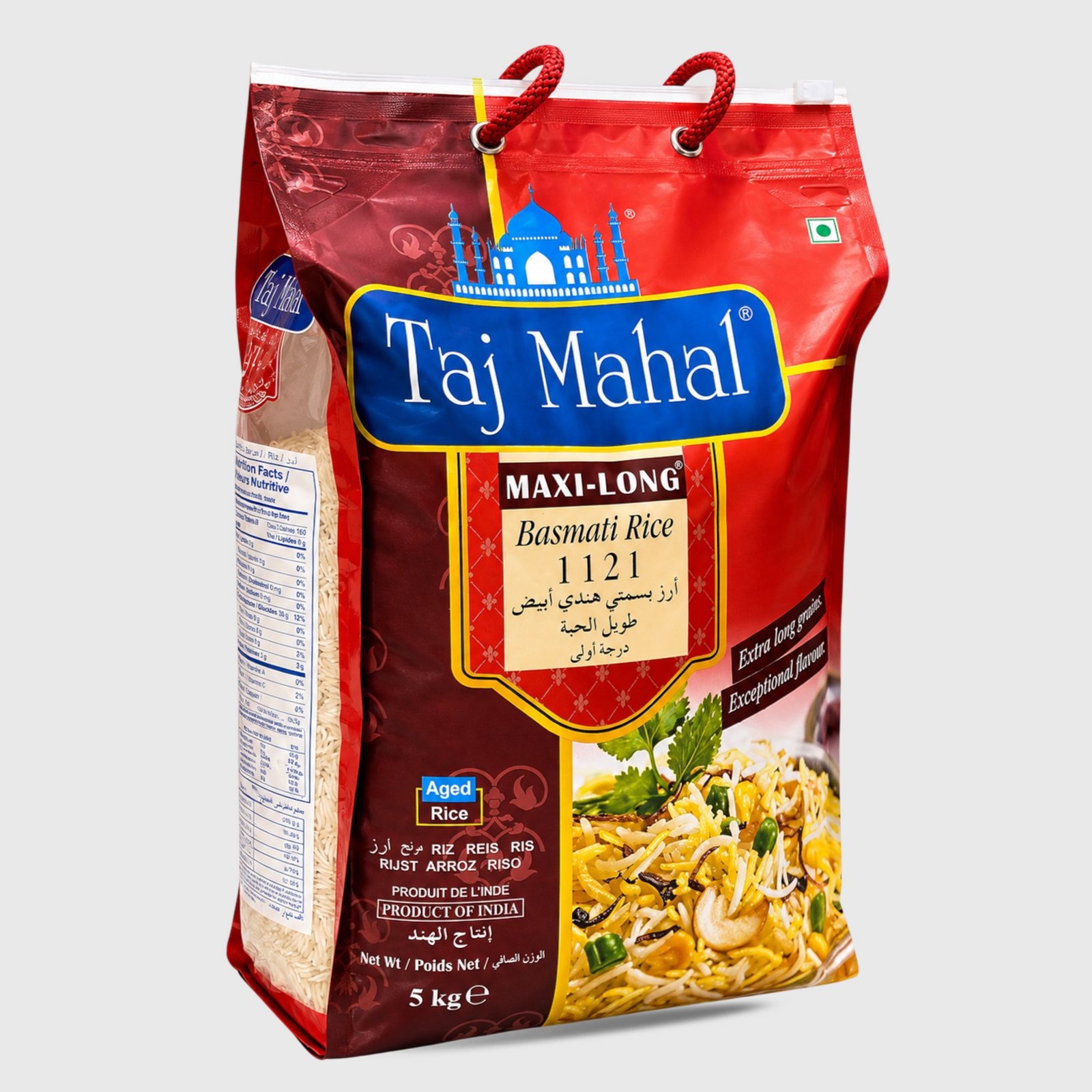 Tag Mahal White Basmati Rice - 5 Kg