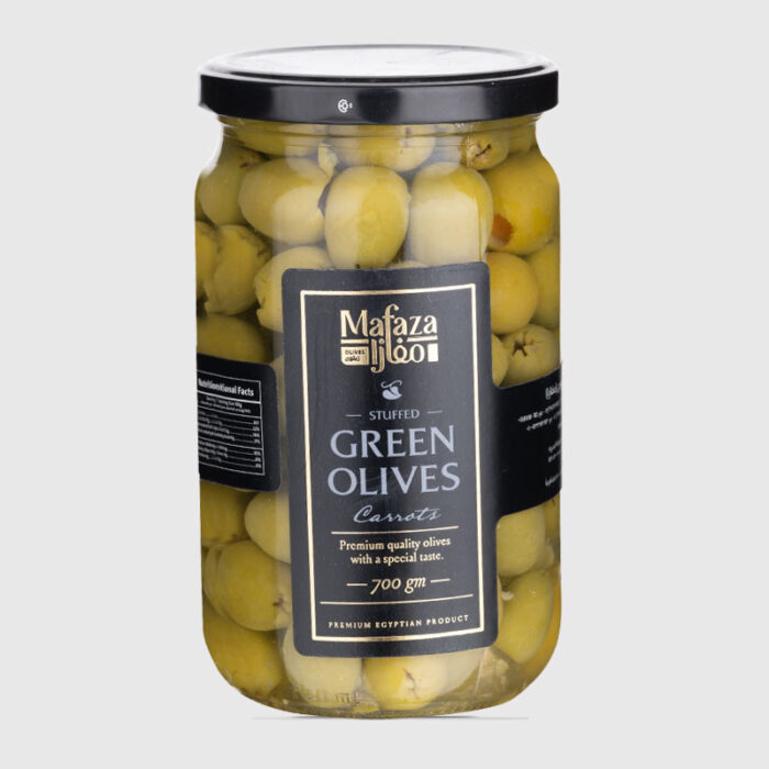 Mafaza Premium Green Olives - 750 Gr