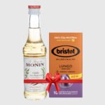 Monin Vanilla Syrup 250 Ml + Bristot 10 Capsule