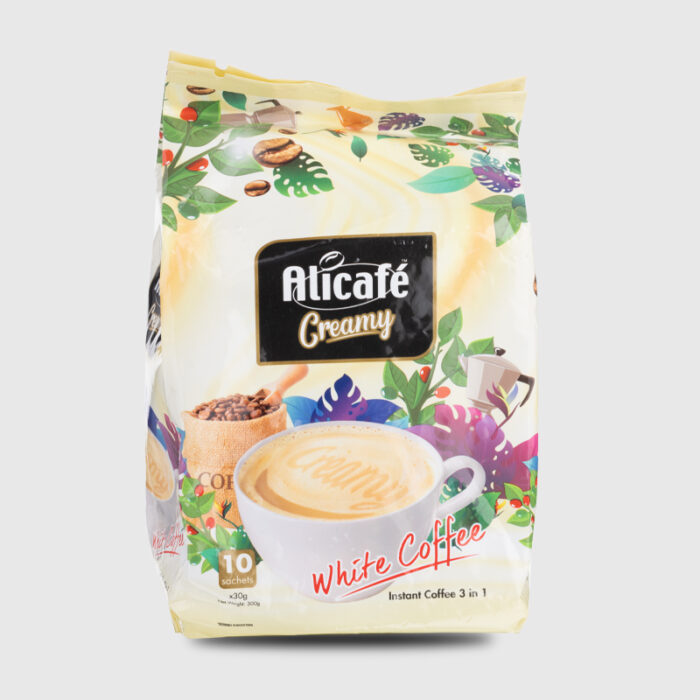 AliCafe White Coffee Instant 3 In 1 - 10 Sachets