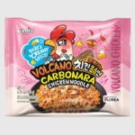 Paldo Volcano Carbonara Chicken Noodles - 130 Gr