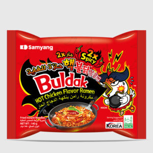 Samyang Buldak Hot Chicken Flavor Ramen 2*Spicy - 140 Gr