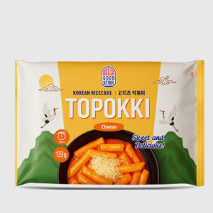 Toppoki Korean Rice cake Cheese - 133 Gr