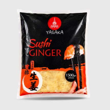 Yasaka Sushi Pickled Ginger White - 1.5 Kilo