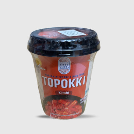 Topokki Korean Ricecake Kimchi ( Cup ) - 113 Gr