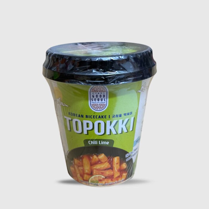 Topokki Korean Ricecake Chili Lime ( Cup ) - 113 Gr