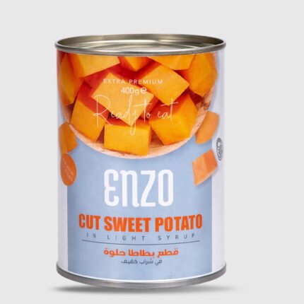 Enzo Cut Sweet Potato In Light Syrup - 400 Gr