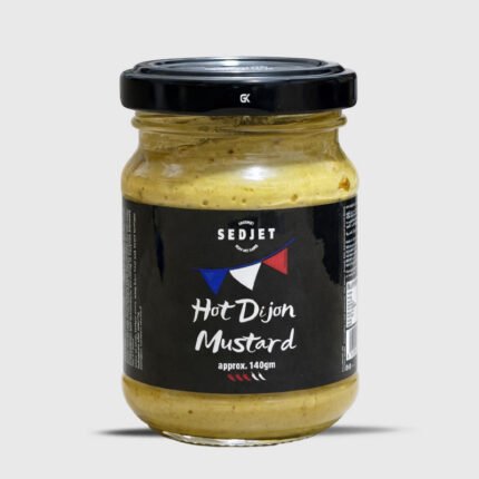 Sedjet Hot Dijon Mustard - 140 Gr