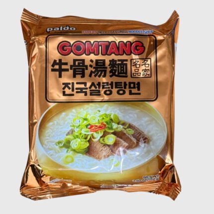 Paldo Gomtang Ramen Beef Flavor Soup Noodles - 102 Gr