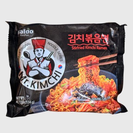 Paldo Stirfried Kimchi Ramen Noodles - 135 Gr