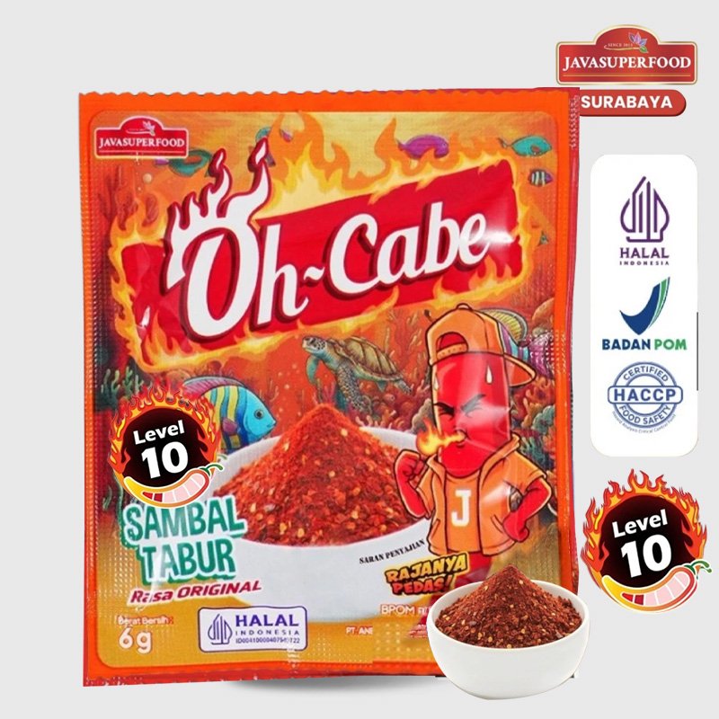 Oh - Cabe Sambal Tabur ( Spicy ) - 5.5 Gr - Image 4