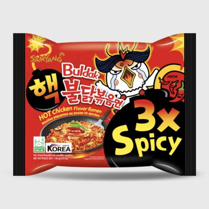Samyang Buldak Hot Chicken Flavor Ramen 3X Spicy - 140 Gr