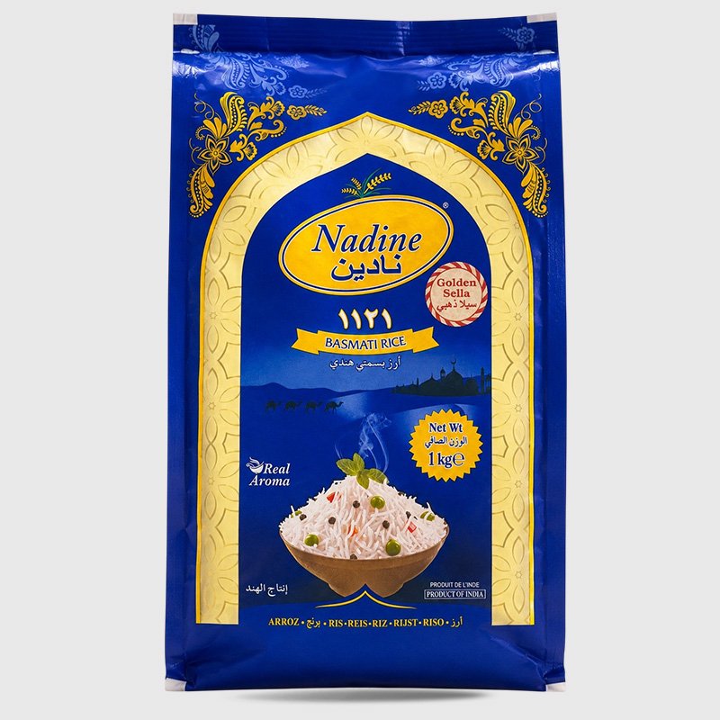 Nadine Golden Sella Basmati Rice - 1 Kilo