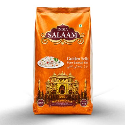India Salaam Golden Sella Pure Basmati Rice - 1 Kilo