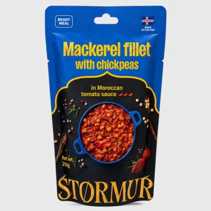 Stormur Mackerel Fillet with chickpeas in Moroccan tomato Sauce - 210 Gr