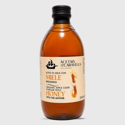 Italian Organic Apple Cider Vinegar with Honey - 500 Ml