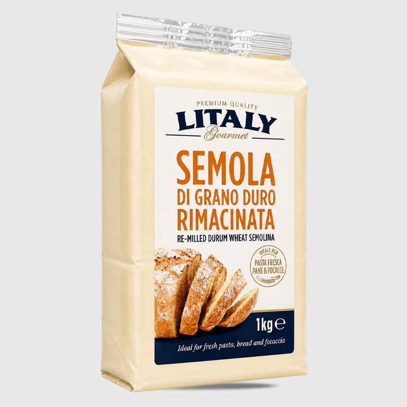 Litaly Semolina Flour - 1 Kilo - Image 3