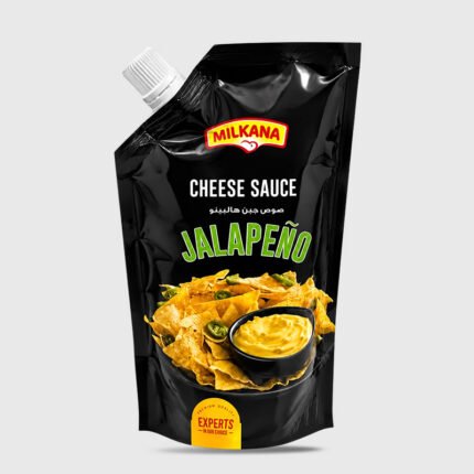 Milkana Cheddar Cheese Jalapeno Sauce - 200 Gr