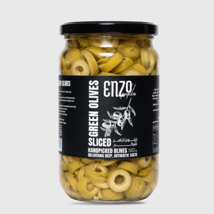 Enzo Slices Green Olives - 720 Gr