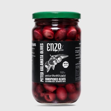 Enzo Pitted Kalamata Olives - 720 Gr