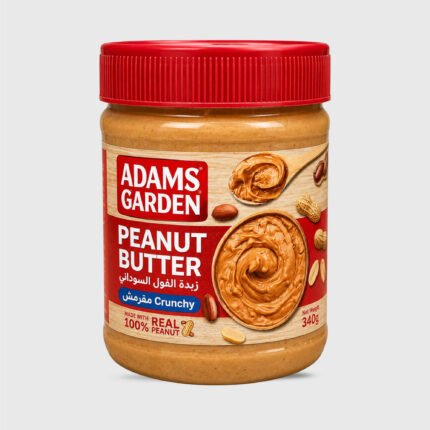 Adams Gardens Peanut butter Crunchy - 250 Gr