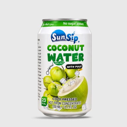 Sun Sip Original Coconut Water With Pulp - 330 Ml