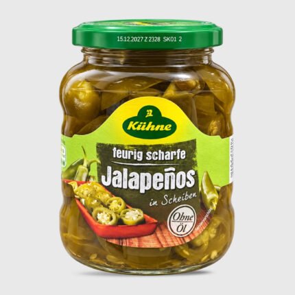 Kuhne Jalapeno pepper - 330 Gr